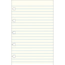 Filofax Ruled Pocket Notebook Paper Refill 32pk