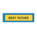 Best Person License Plate Keyring