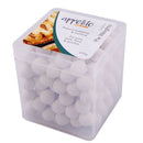 Pesi di torta in ceramica appetito nella vasca riutilizzabile (bianco)