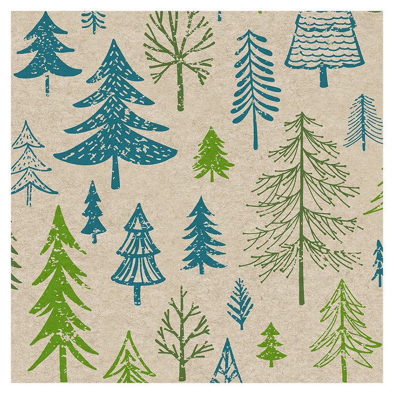  Paper+Design Weihnachtsbaum-Luncheon-Servietten