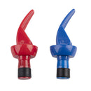 Appetito Bottle Stoppers 2pcs (Red/Blue)