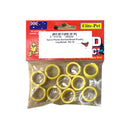 Anello per gambe in plastica PET Elite 10pk