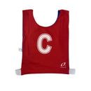 Alliance Senior Reversible Netball Bib Set (Red/Blue)