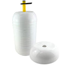 Patrick 40-Piece Dome with Stand (White)