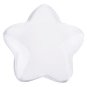 Clear Glass Star 48mm 10pcs