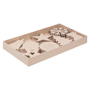 Papier Mache Christmas Decorations 80pcs