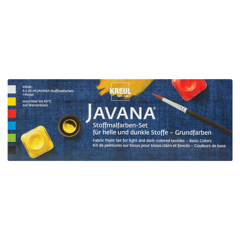 Fabric Paints Basic Set 6pk