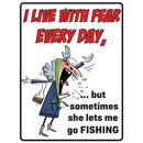  Schweres Blechschild aus Stahl (30 x 40 cm)