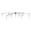 Dragged bar pieghevole con 6 braccia