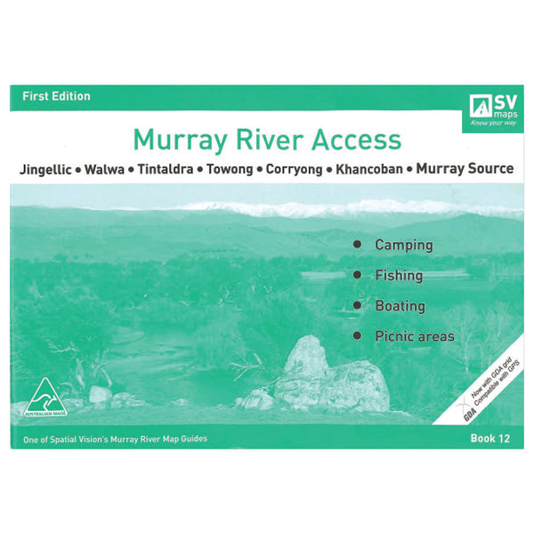 Murray River Access #12 Jingellic to Murray Source Map