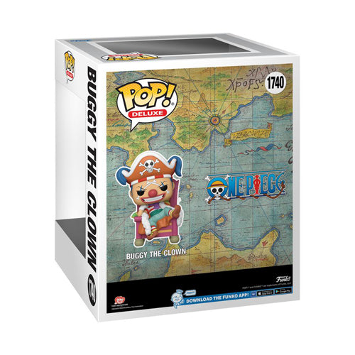 One Piece Buggy the Clown (on Throne) NYCC 2024 Exclusive Pop! Deluxe