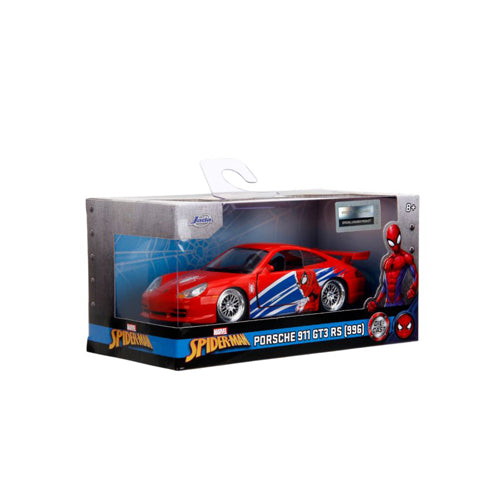 Marvel 1:32 Spider-Man Porsche 911 GT3 (996) Vehicle