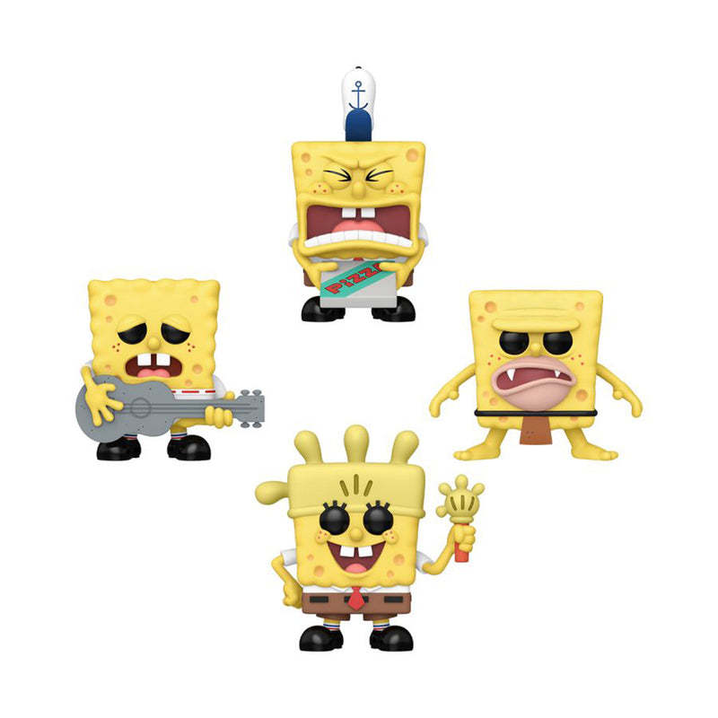 Spongebob Squarepants Spongebob Exclusive Pop! 4-Pack