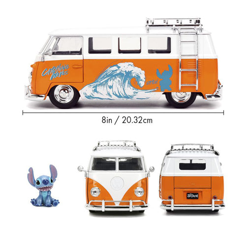 Lilo & Stitch VW Bus 1:24 Scale Diecast Vehicle with Figure