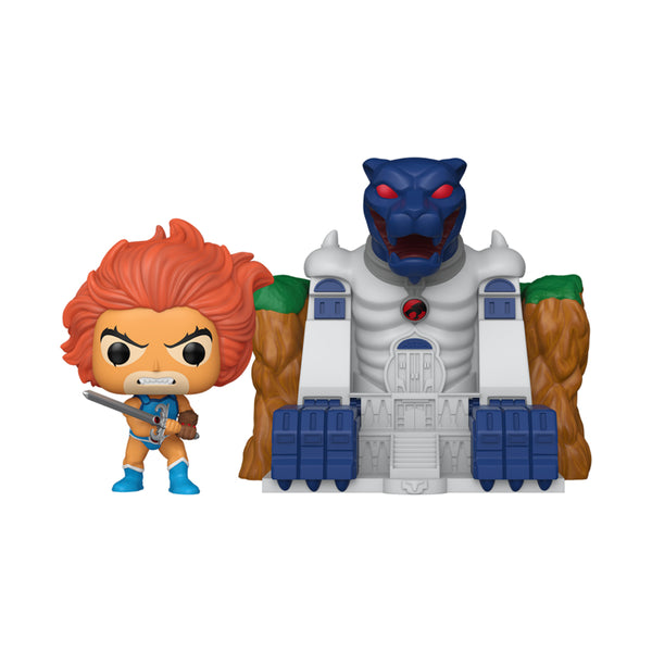 Thundercats Lion-O with Cat's Lair Pop! Town
