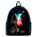 SW The Force Awakens Rey & Kylo Ren Light Up Mini Backpack
