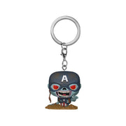 Marvel: Zombies Zombie Captain America Pop! Keychain