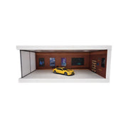 1:64 Chev Board w/ Light Box Single Parking Space Brown A