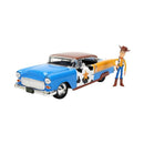 Toy Story 1:24 Woody Figure w/ 1955 Chevrolet Bel Air