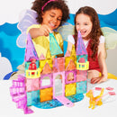 MAGNA-TILES Castle DLX + microMAGS 48-Piece Set