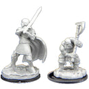 Critical Role Unpainted Minis Westruun Militia Swordsman and Kraghammer Axeman
