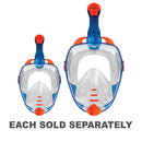 Galaxy2 Adult Mask & Snorkel Set (Blue)