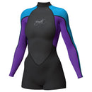Crystal Ladies' Long Sleeve Springsuit (Blue)