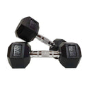 Morgan Rubber Hex Dumbbells (Pair)
