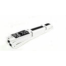 Yamasaki White Martial Arts Belts with Black Stripe