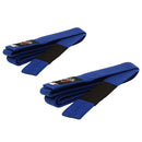 Morgan IBJJf Approved BJJ Blue Belt with Black Tip