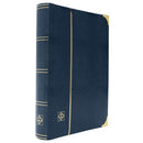 A4 Stockbook avec couverture de crocodile et 64 pages blanches