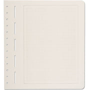 Leuchtturm Primus A Blank Grid Album Pages 50pk (Light Grey)