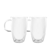 Vetro a doppia parete a doppia parete AVANTI CAFFEE MANICO (set di 2)