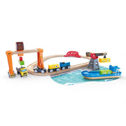 Hape Lift & Load Harbour Set