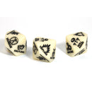 Chessex D10 Dice 5th Edition Race (Custom Engraved)