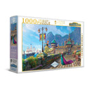 Thomas Kinkade Frozen Celebration Arendelle Puzzle 1000pcs
