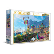Thomas Kinkade Frozen Celebration Arendelle Puzzle 1000pcs