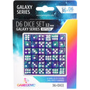 GameGenic Galaxy Series D6 Dice Set 12 mm (36pcs)