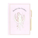 Goddess Energy Paper Journal with Crystal Pen