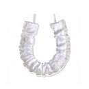 Moi en fer à cheval avec un charme de mariage à la rosette florale