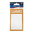 Ticket d'affichage de Quikstik 10pcs (75x125 mm)
