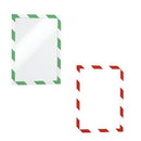 Durable A4 Duraframe Security Safety Sign 2pcs