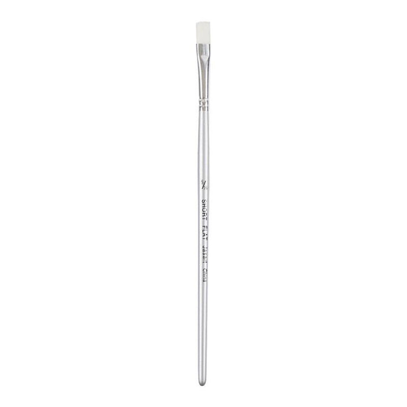 Jasart Taklon Brush plat (blanc)