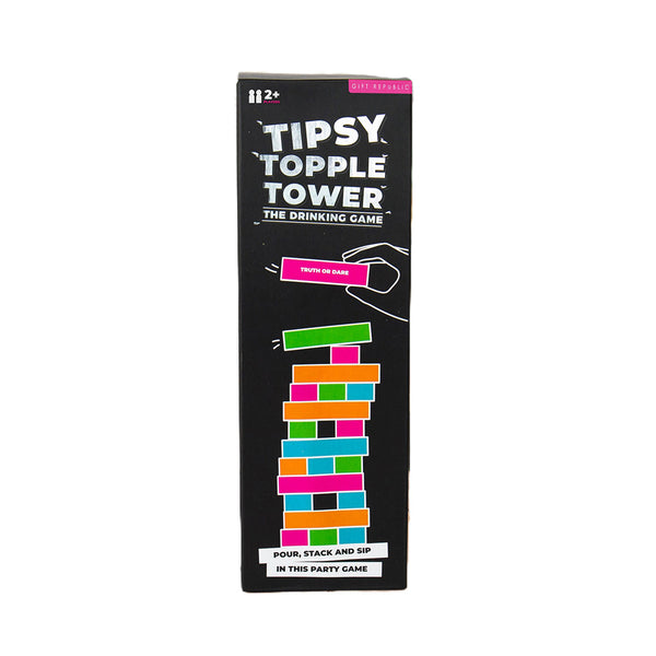 Tipsy Topple Tower Game