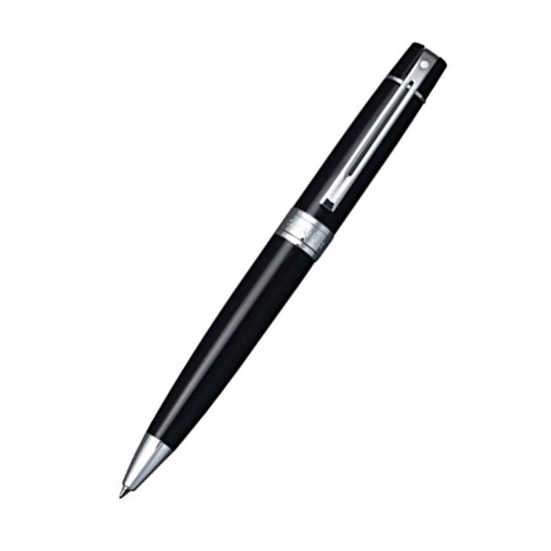 300 glänzend schwarz/verchromter Kugelschreiber