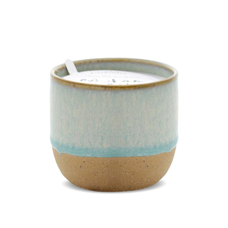 Kin Matcha Tee &amp; Bergamotte Kerze aus Keramik (Blau)