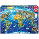  Educa Puzzle-Sammlung 2000 Teile
