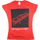 T-shirt Femme True Blood Fangtasia Rouge