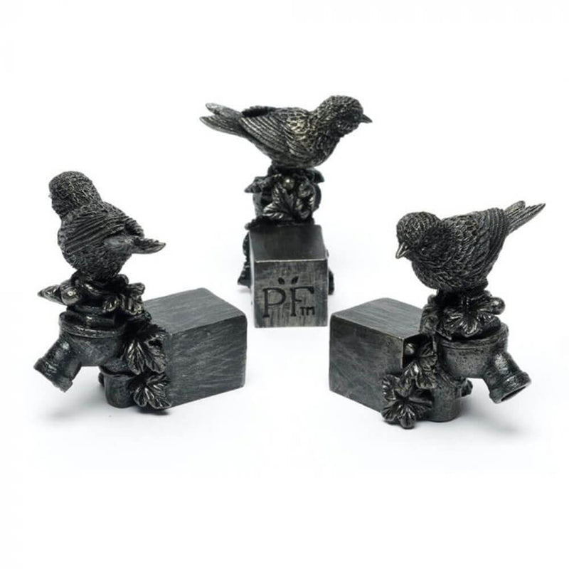 Pieds de pot en bronze antique de Jardinopia (3pcs)