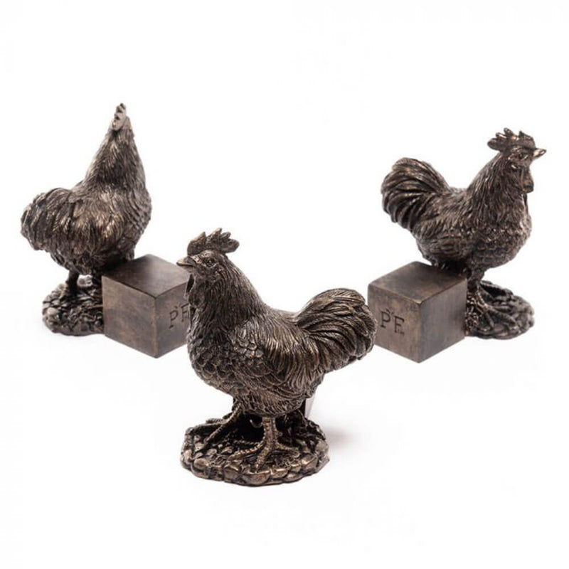 Pieds de pot en bronze antique de Jardinopia (3pcs)
